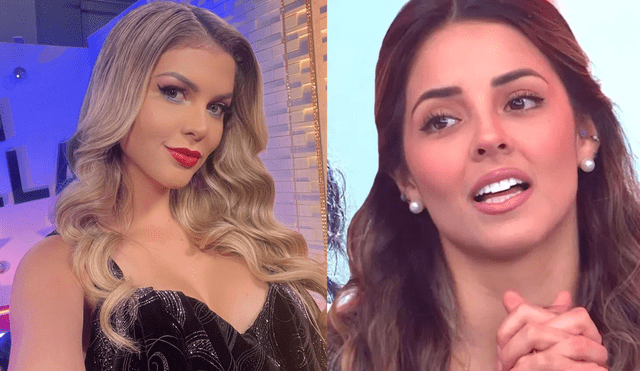 Brunella Horna y Luciana Fuster podrían competir por la corona del Miss Perú 2023. Foto: composición LR/ @brunehorna/Instagram/ captura de América TV