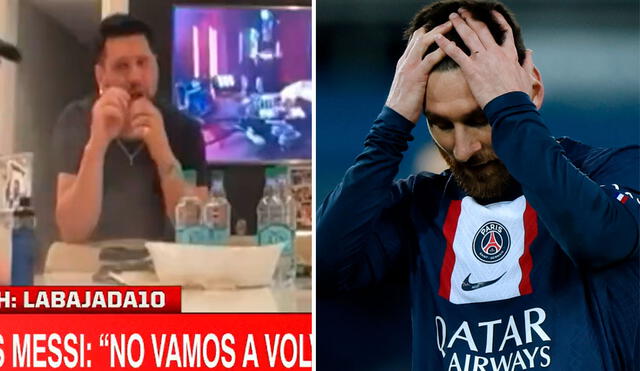 Matías Messi resaltó que la gente de Barcelona no fue agradecida con su hermano. Foto: captura/EFE