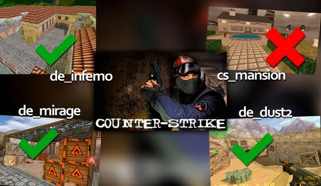 ¿Qué necesita un mapa para ser considerado uno de los mejores y seguir siendo preferido por millones de jugadores de Counter-Strike? Foto: Composición LR/Valve