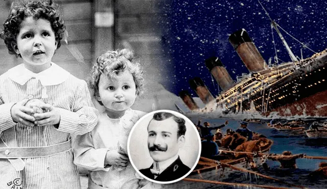 Michel y Edmond Navratil fueron secuestrados por su padre y cambiaron sus identidades para viajar en el Titanic. Foto: composición LR / Jazmin Ceras / Infobae / History Channel
