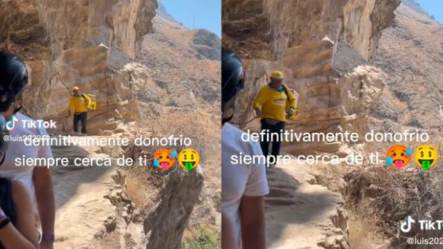 El video superó las 1,6 millones de reproducciones. Foto: composición Lol/captura de TikTok/@luis2023..0