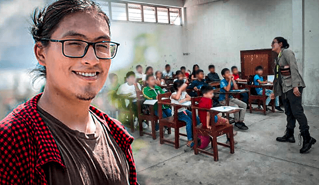 Alan Portocarrero promueve la enseñanza a niños y niñas de Iquitos para reducir las brechas educativas en la Amazonía. Foto: composición LR/Alan Portocarrero