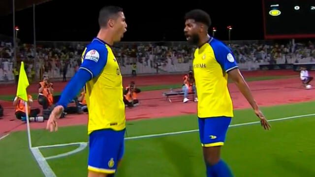 Cristiano Ronaldo lleva dos goles oficiales con el Al-Nassr. Foto: captura de DSports+