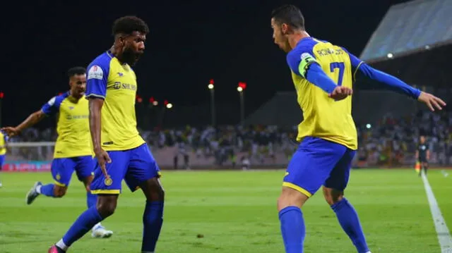 Al-Nassr gana 2-0 con goles de Cristiano Ronaldo. Crédito: captura de DSports+