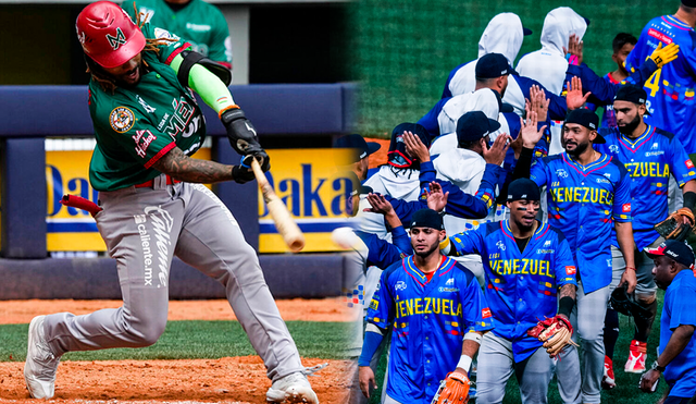 Conoce cuánto puede durar un enfrentamiento oficial de béisbol. Foto: composición GLR/Serie del Caribe/Twitter/@LasMayores