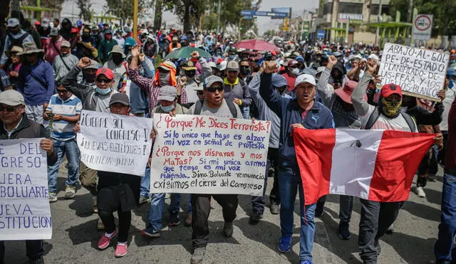 Desde hace 2 meses, persisten las protestas en todo el país. Foto: Rodrigo Talavera/La República