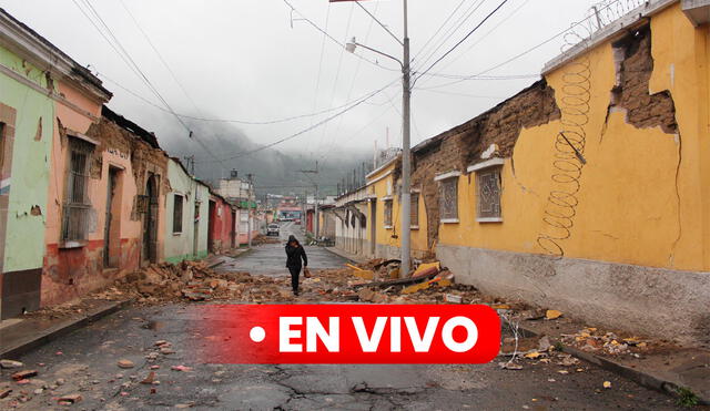 Temblor hoy, 13 de febrero, en Guatemala. Foto: composición LR / AFP