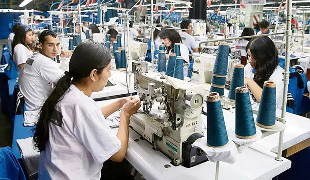 Apoyo. Negocios del sector textil y confecciones pueden pedir préstamos de hasta S/100.000. Foto: difusión