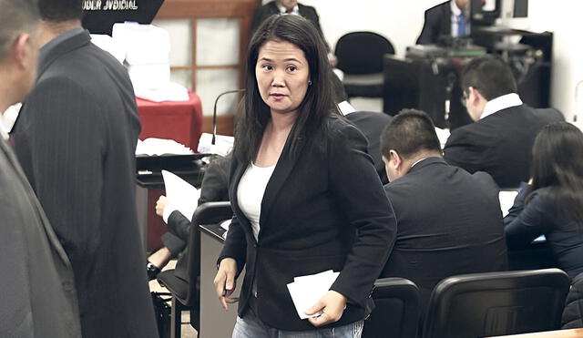 Pruebas. La Fiscalía debe sustentar cuáles y cuántas de las casi 4.000 pruebas presentadas permiten establecer responsabilidad penal de Keiko Fujimori. Foto: difusión