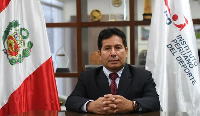 Guido Flores Marchán es el nuevo presidente del IPD, en reemplazo de Juan Carlos Huerta Chavarry. Foto: IPD