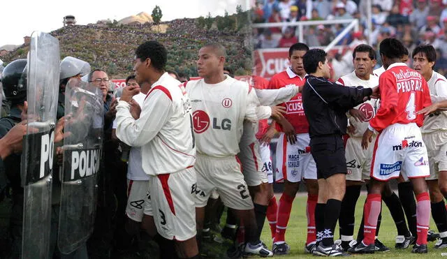 Cienciano fue declarado ganador del duelo que jugó contra la U en Urcos. Foto: Libero