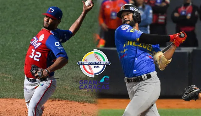 La final Dominicana vs. Venezuela se juega este viernes 10 de febrero. Foto: composición LR/AFP