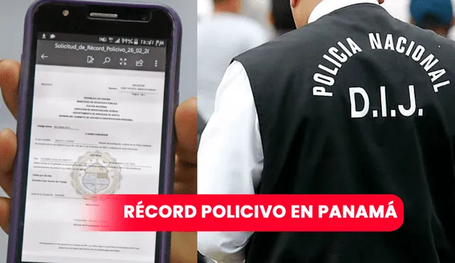 Panameños tramitan su récord policivo mediante la Dirección de Investigación Judicial. Foto: composición LR/MIREPanamá/PanamáOn.com