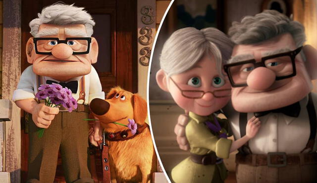 "Up: una aventura de altura" lanzó el cortometraje "Dug Days: Carl's Date". Foto: composición LR/Disney+