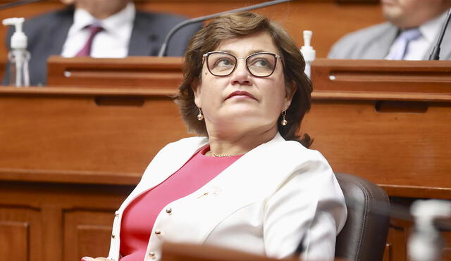 Silvia Monteza fue elegida como segunda vicepresidenta del Congreso en reemplazo de Digna Calle. Foto: Congreso