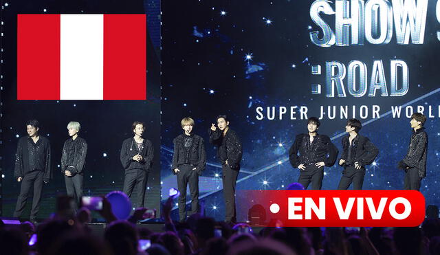 Super Junior en Lima 2023: horarios del concierto en el Estadio San Marcos. Foto: composición de La Republica