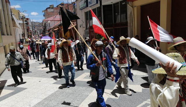 Protestas en Puno.