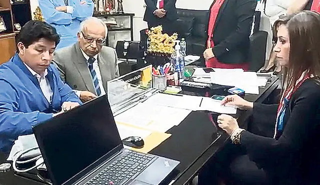 Se complica. Expresidente Castillo está cerca de ser acusado en el Congreso por supuestamente liderar organización criminal. Foto: difusión