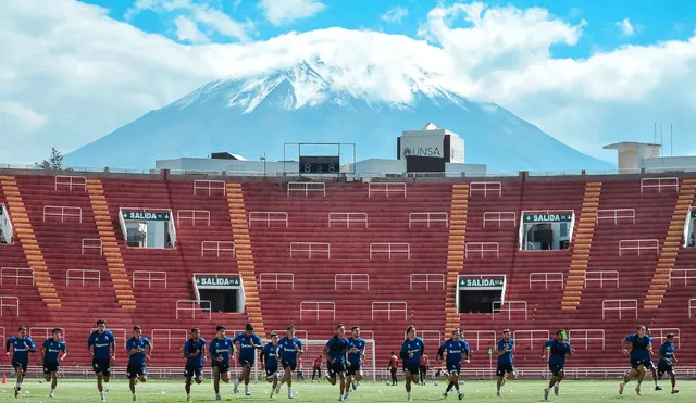 Listos. Melgar en la recta final para jugar por fin la Liga 1. Foto: FBC Melgar.