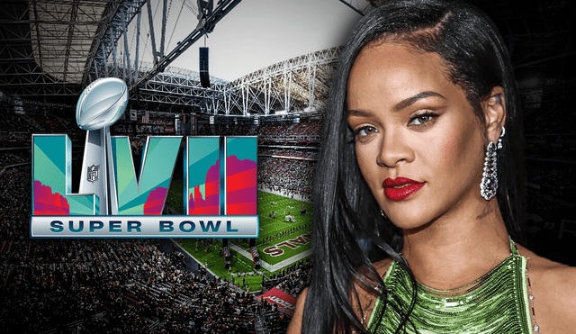 Rihanna se presentará en el show de medio tiempo del Super Bowl. Foto: composición de Fabrizio Oviedo/LR/AFP