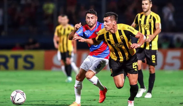 Guaraní abrió el marcador con gol de Raúl Cáceres ante Cerro Porteño. Foto: Copa de Primera