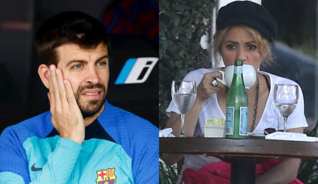 Gerard Piqué y Shakira tuvieron un curioso reencuentro. Foto: composición LR/Europa Press