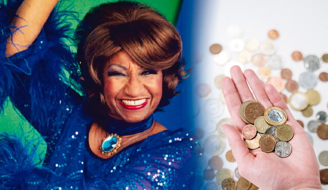 El rostro de Celia Cruz estará en una moneda de Estados Unidos. Foto: ComposiciónLR/RollingStone/Pexels