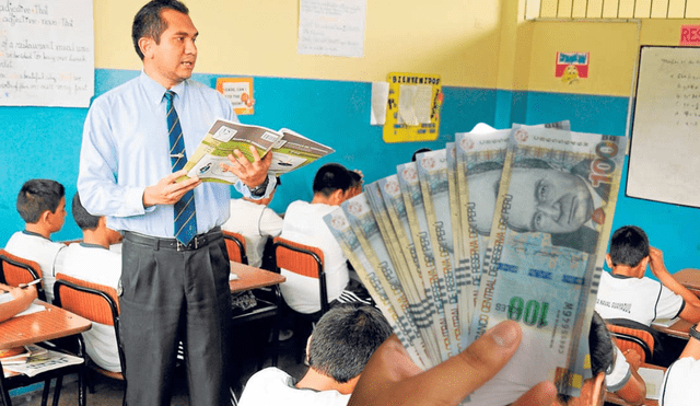 Los profesores contratados y nombrados tendrán un aumento de sueldo este 2023. Foto: composición LR/La República