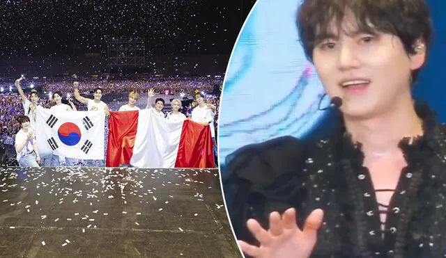 Super Junior en Lima 2023: Kyuhyun es el 'maknae' o integrante más joven de la boyband. Foto: composición La República.