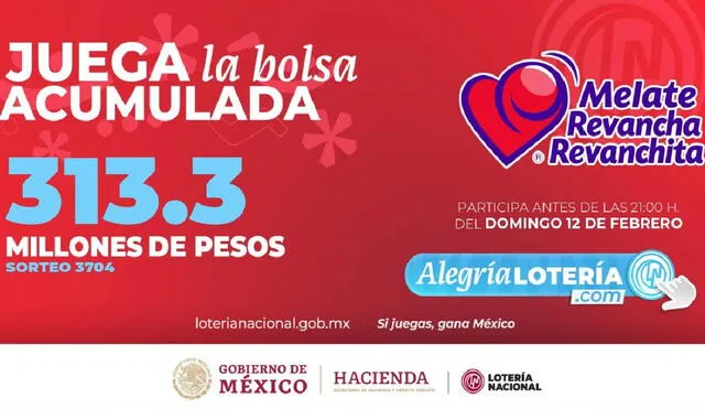 Lotería Nacional Sorteo Melate Resultados Del Sorteo De Hoy 12 De Febrero En Vivo En México