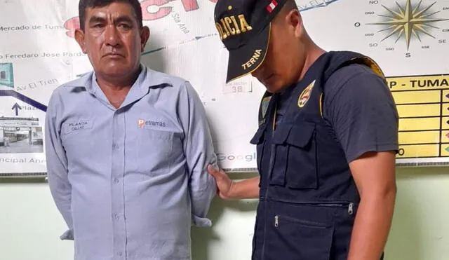 El sentenciado también recibió sanción de reparación civil de 3.000 soles. Foto: PNP