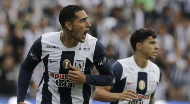 Pablo Sabbag anotó el segundo tanto en su debut. Foto: Alianza Lima