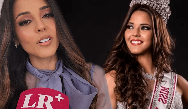 Luciana Fuster emocionada por su participación en el Miss Perú 2023. Foto: composición LR/Mary Luz Aranda/URPI-LR/Miss Perú