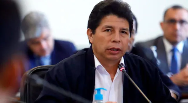 Pedro Castillo es acusado por los presuntos delitos de organización criminal, colusión y tráfico de influencias. Foto: Presidencia
