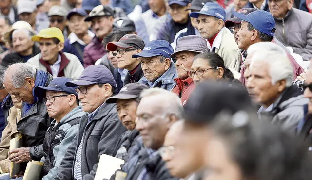 Bienestar social. El sistema previsional público y privado del Perú tiene 13,1 millones de afilados en la actualidad. Foto: difusión