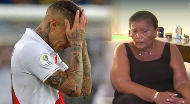 Madre de Paolo Guerrero rompió su silencio sobre la situación de su hijo con la FPF. Foto: composición GLR/captura América TV/AFP