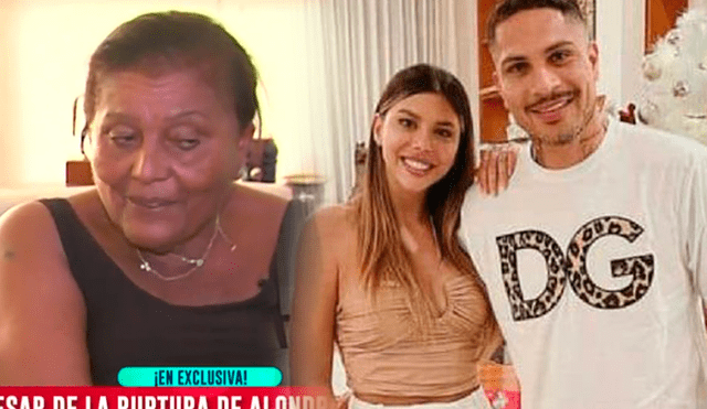 Doña Peta extraña a Alondra García y lamenta que haya terminado con Paolo Guerrero. Foto: composición/LR/captura América TV/Instagram | Video: "América hoy"