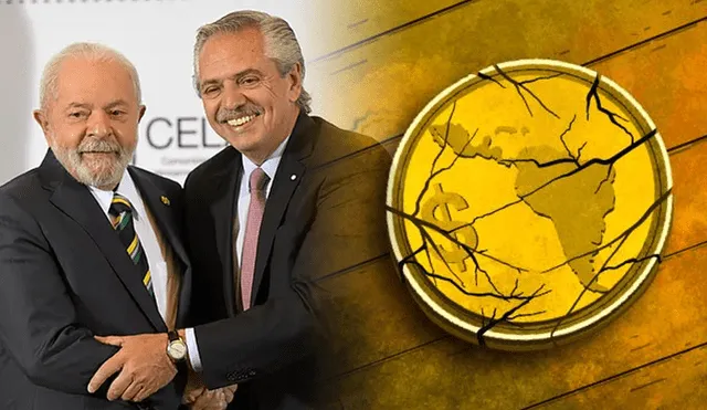Argentina y Brasil quieren una moneda única denominada “Sur” para no depender del dólar estadounidense. Foto: composiciónLR/AFP