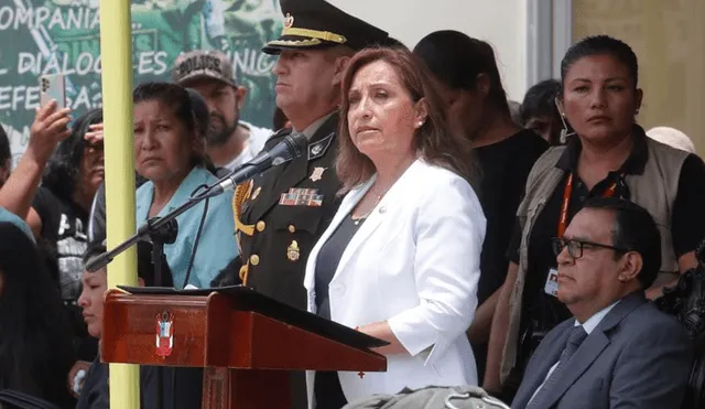Dina Boluarte condenó la emboscada narcoterrorista a 7 efectivos de la Policía en el VRAEM. Foto: Félix Contreras/La República