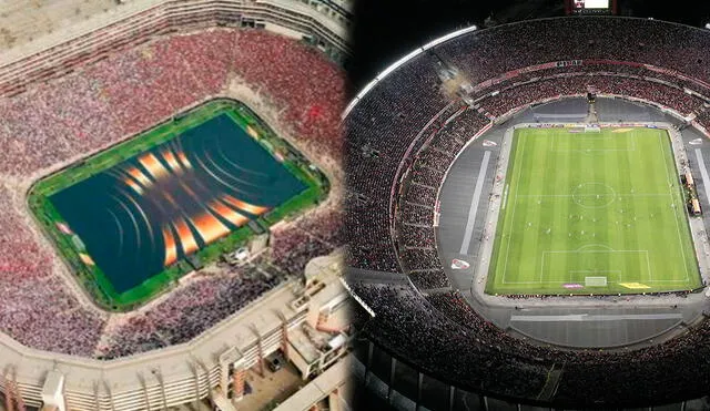 Los estadios con mayor capacidad del fútbol sudamericano. Foto: composición LR/EFE