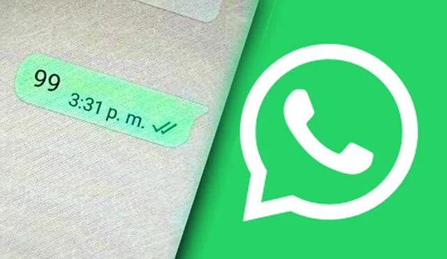 Conoce cuál es el significado de que en el chat de WhatsApp te coloquen el '99'. Foto: composición LR/Pixabay