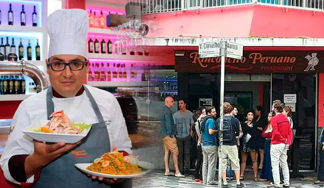 Edgard Villar tomó todos sus ahorros para crear su primer restaurante junto con su esposa. Foto: composición LR/Rinconcito Peruano/Facebook