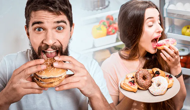 Algunas personas se caracterizan por ser delegadas a pesar de que comer altas cantidades de calorías a diario. Foto: composición LR/DiarioFemenino
