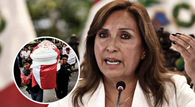 Dina Boluarte asegura no ser culpable de las muertes durante las protestas en Perú. Foto: composición LR/Presidencia