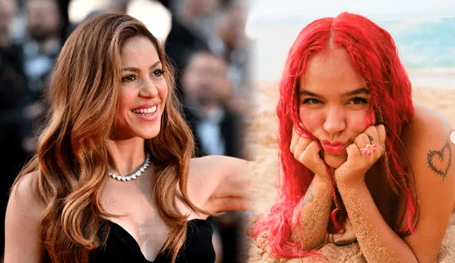 Shakira saluda a Karol G por su cumpleaños. Foto: composición LR/AFP/Instagram