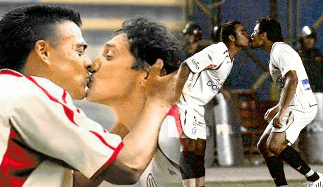 Los besos entre futbolistas no han sido pocos en el fútbol peruano. Foto: composición de Jazmin Ceras/LR/GLR