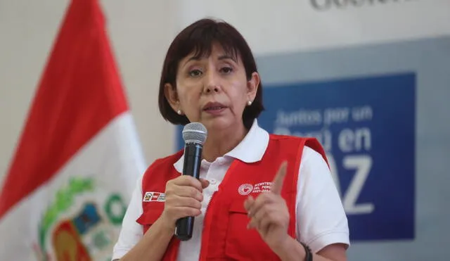 Nancy Tolentino se pronunció sobre ataque narcoterrorista. Foto: Andina
