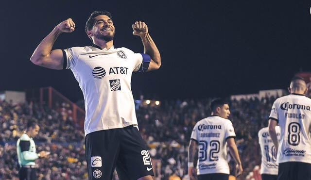 América le gana a San Luis en el primer tiempo por la Liga MX 2023. Foto: @América