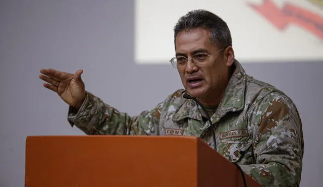 Postura. General EP Rabanal dijo que no permitiran ataques. Foto: Rodrigo Talavera/ LR