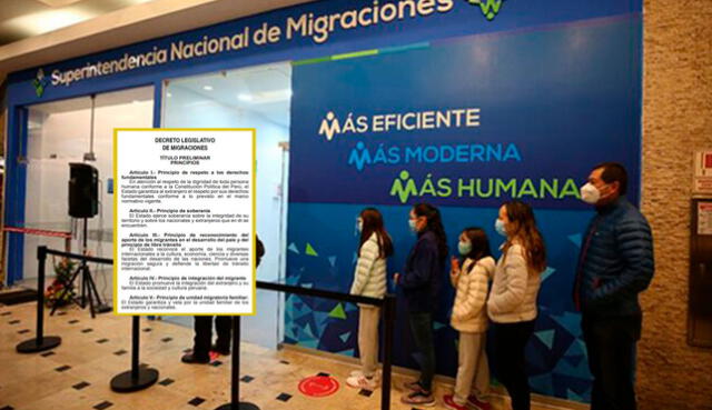 Decreto de Ley limita ingreso de extranjeros en Perú. Composición: LR / Foto: Difusión